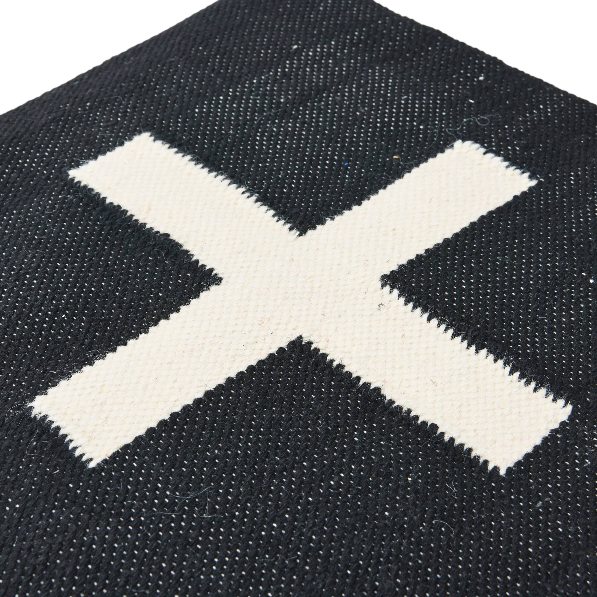 Hello Honey® 20" x 20" Swiss Cross Cotton Wool Throw Pillow